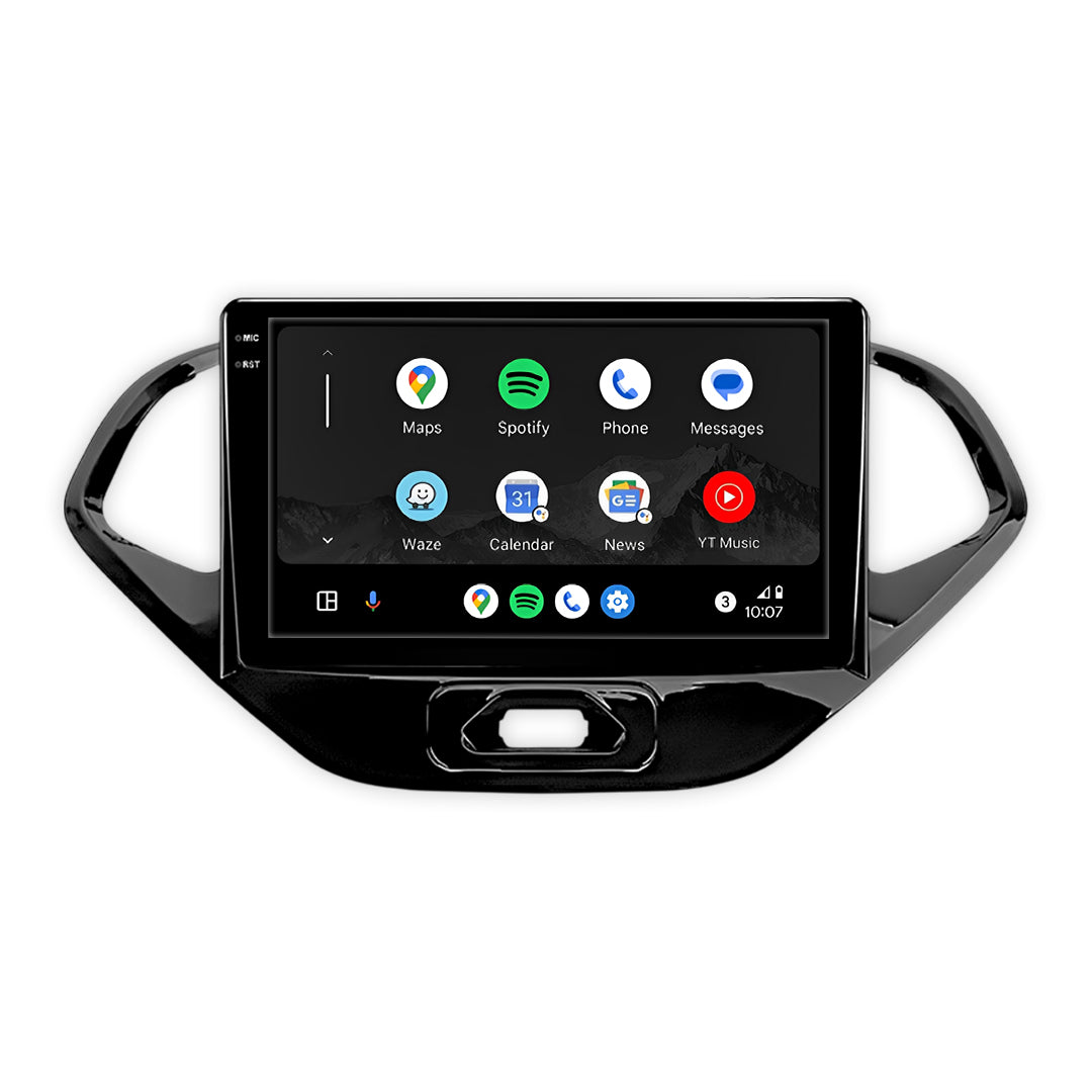 Ford Figo (2010 - 2019) Autoestéreo Android 9" Inalámbrico con CarPlay y Android Auto