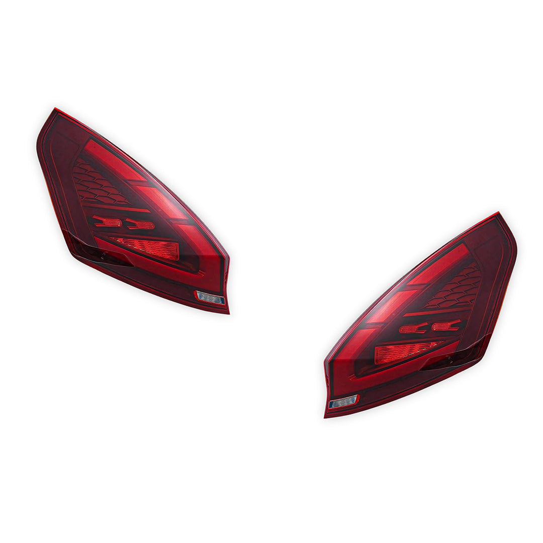Ford Fiesta WS / WT / WZ (2008 - 2019) Sequential Red Full LED Tail Lights LH + RH