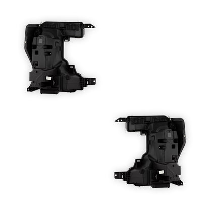 Ford F-350 Super Duty (2020 - 2022) Full LED Chrome Replacement Headlights LH + RH