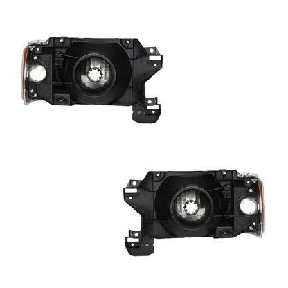 Ford F-350 (1987 - 1991) LED DRL Replacement Headlights LH + RH