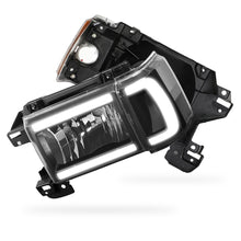 Ford F-350 (1987 - 1991) LED DRL Replacement Headlights LH + RH