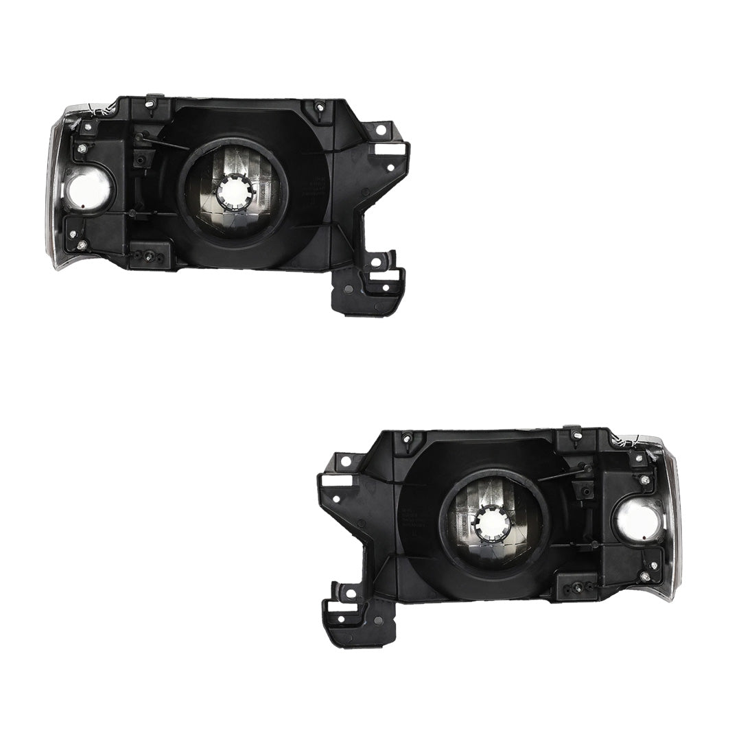 Ford F-350 (1987 - 1991) LED DRL Replacement Headlights LH + RH