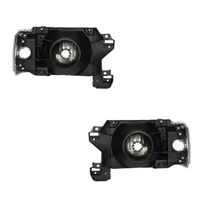 Ford F-350 (1987 - 1991) LED DRL Replacement Headlights LH + RH