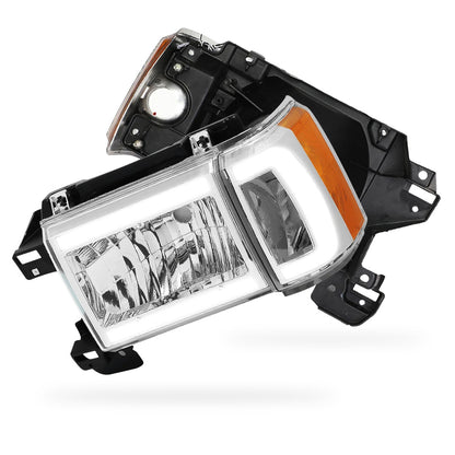 Ford F-350 (1987 - 1991) LED DRL Replacement Headlights LH + RH