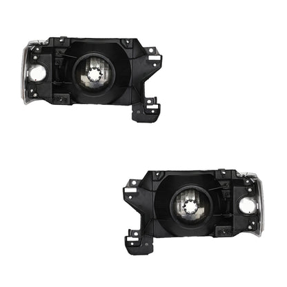 Ford F-350 (1987 - 1991) LED DRL Replacement Headlights LH + RH