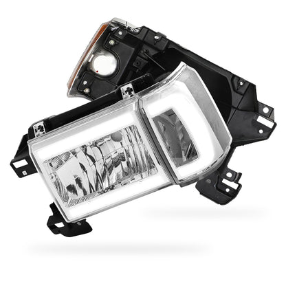 Ford F-350 (1987 - 1991) LED DRL Replacement Headlights LH + RH