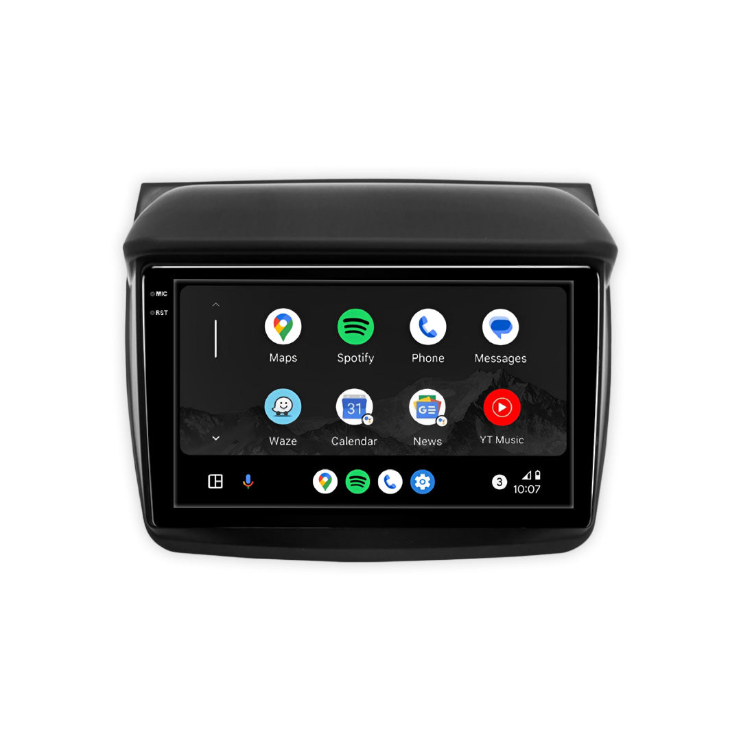 Mitsubishi L200 ML (2006 - 2009) 9" 13.3" Android Screen – Android 16, Wireless Apple CarPlay & Android Auto