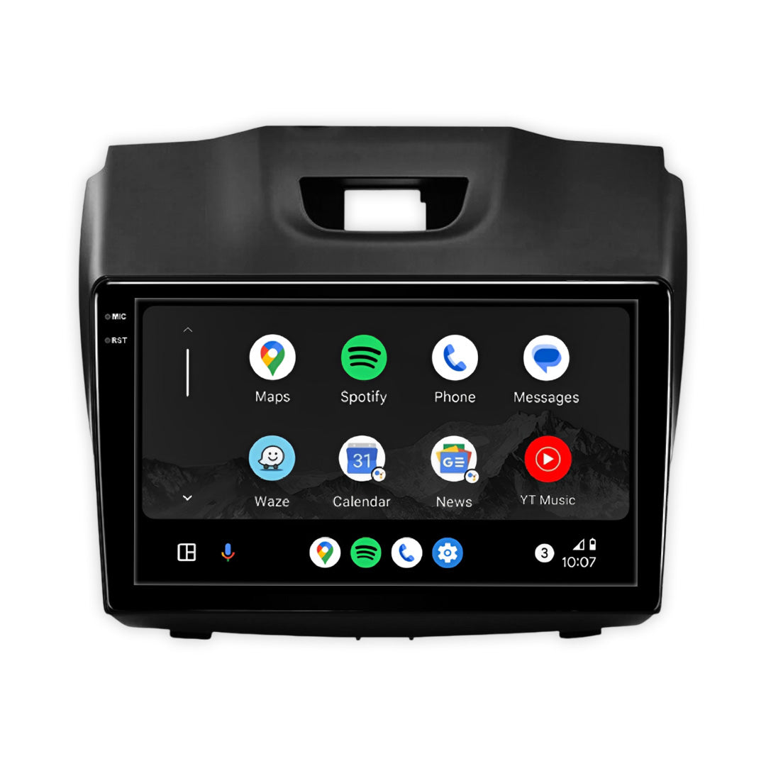 Isuzu D-Max (2012 - 2020) 9" 13.3" Android Screen – Android 16, Wireless Apple CarPlay & Android Auto