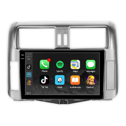 Toyota Land Cruiser Prado 150 Series (2009 - 2013) 9" 13.3" Android Screen – Android 16, Wireless Apple CarPlay & Android Auto