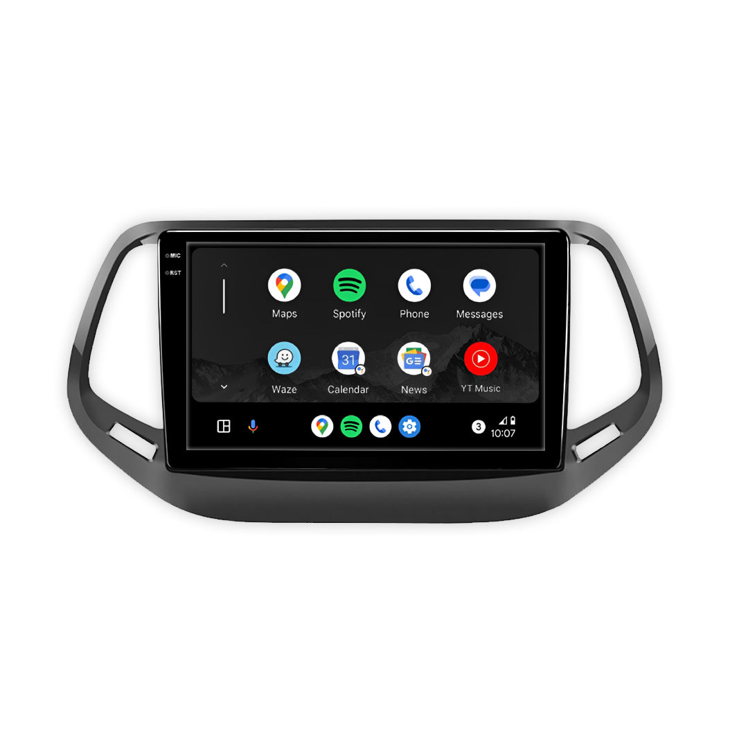 Jeep Compass MP (2017 - 2020) 10.1" 13.3" Android Screen – Android 16, Wireless Apple CarPlay & Android Auto