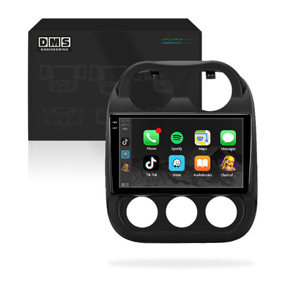 Jeep Patriot MK (2010 - 2016) 10.1" 13.3" Android Screen – Android 16, Wireless Apple CarPlay & Android Auto