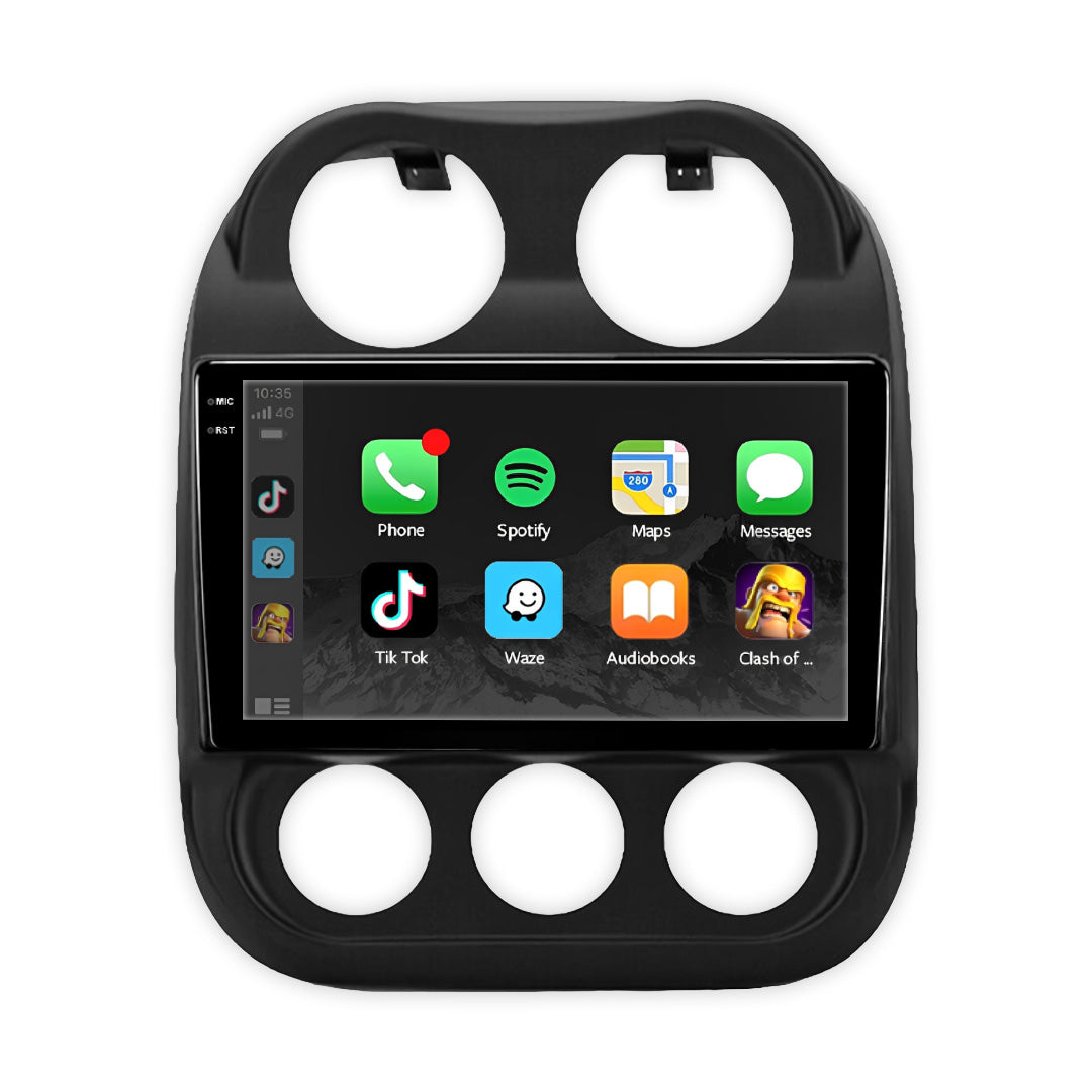 Jeep Patriot MK (2010 - 2016) 10.1" 13.3" Android Screen – Android 16, Wireless Apple CarPlay & Android Auto