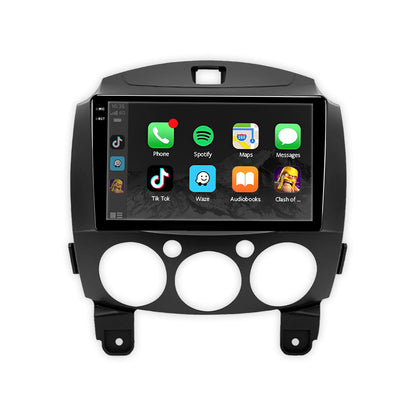 Mazda 2 DE (2007 - 2013) 9" 13.3" Android Screen – Android 16, Wireless Apple CarPlay & Android Auto