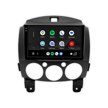 Mazda 2 DE (2007 - 2013) 9" 13.3" Android Screen – Android 16, Wireless Apple CarPlay & Android Auto