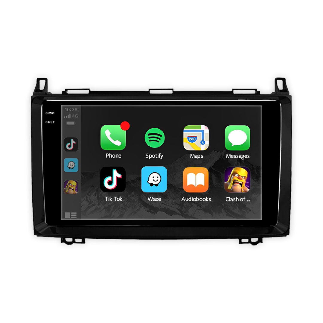 Mercedes-Benz A-Class W169 (2004 - 2012) 9" 13.3" Android Screen – Android 16, Wireless Apple CarPlay & Android Auto