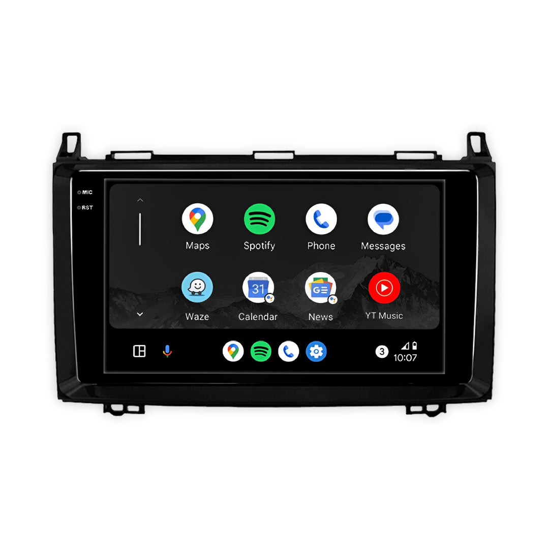 Mercedes-Benz A-Class W169 (2004 - 2012) 9" 13.3" Android Screen – Android 16, Wireless Apple CarPlay & Android Auto