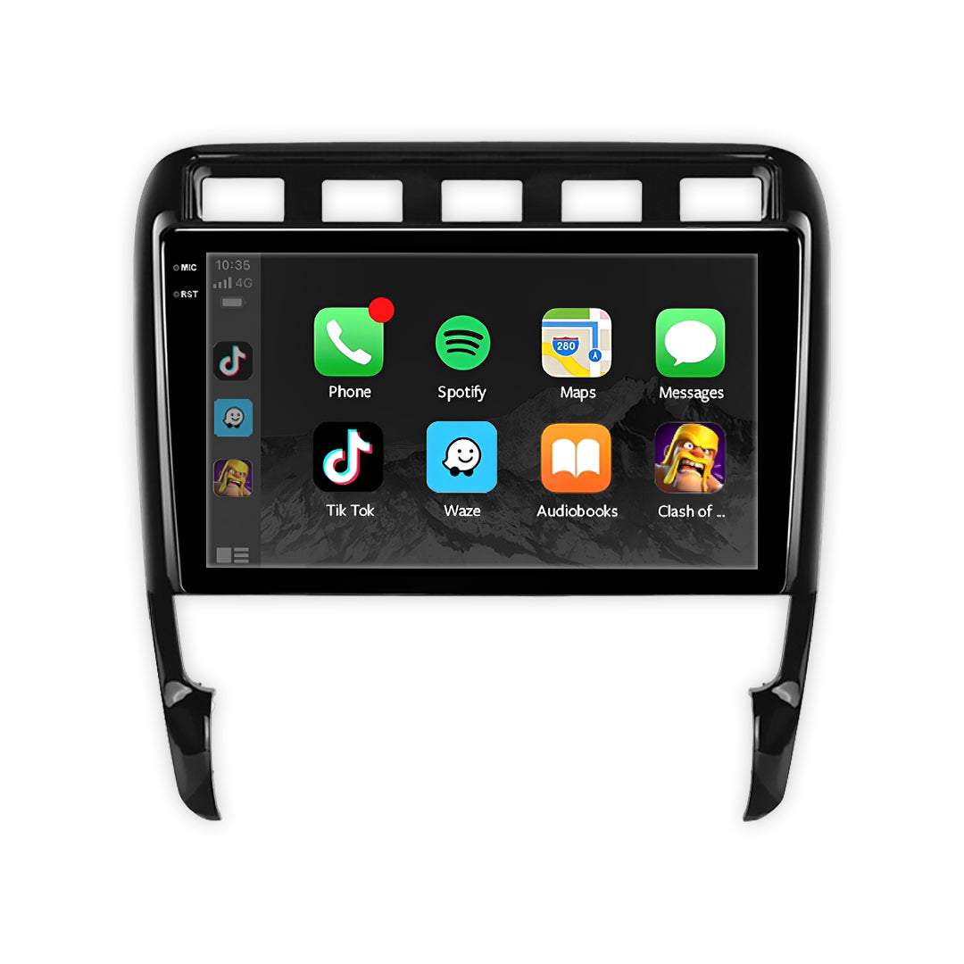 Porsche Cayenne 9PA (2002 - 2010) 9" 13.3" Android Screen – Android 16, Wireless Apple CarPlay & Android Auto