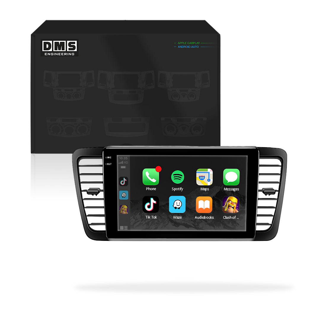 Subaru Legacy BL Gen 4 LHD (2003 - 2009) 9" 13.3" Android Screen – Android 16, Wireless Apple CarPlay & Android Auto