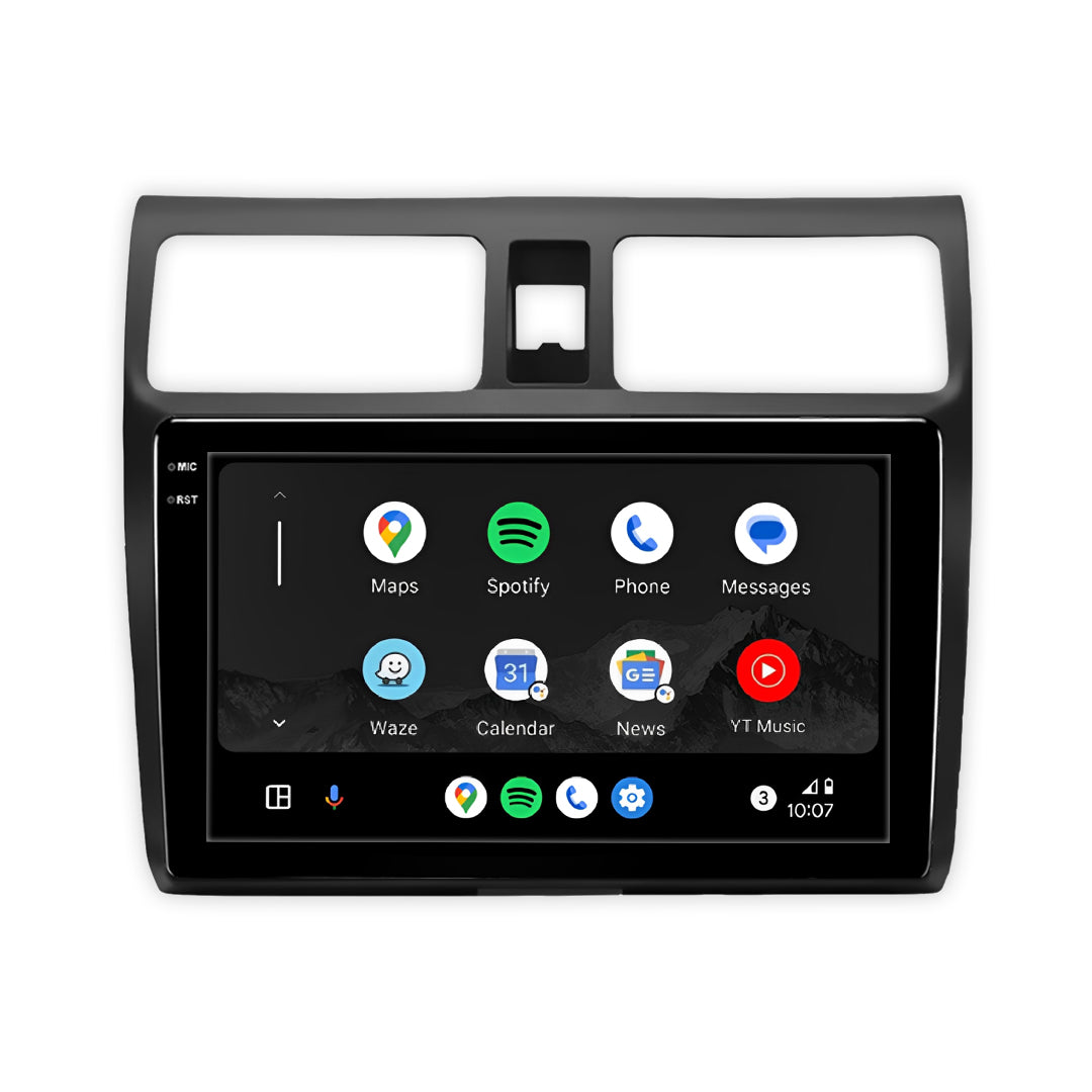 Suzuki Swift EZ (2003 - 2010) 10" 13.3" Android Screen – Android 16, Wireless Apple CarPlay & Android Auto