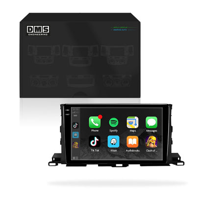 Toyota Highlander XU50 (2014 - 2019) 10.1" 13.3" Android Screen – Android 16, Wireless Apple CarPlay & Android Auto