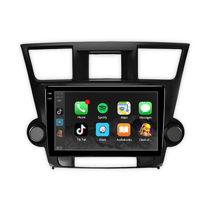 Toyota Highlander XU40 (2007 - 2013) 9" 10.1" 13.3" Android Screen – Android 16, Wireless Apple CarPlay & Android Auto