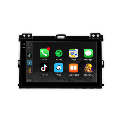 Toyota Land Cruiser Prado 120 Series (2003 - 2009) 9" 13.3" Android Screen – Android 16, Wireless Apple CarPlay & Android Auto