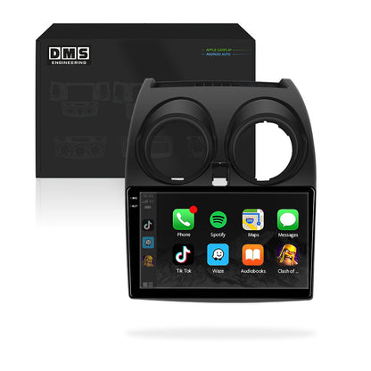 Nissan Qashqai J10 (2006 - 2013) 9" 13.3" Android Screen – Android 16, Wireless Apple CarPlay & Android Auto