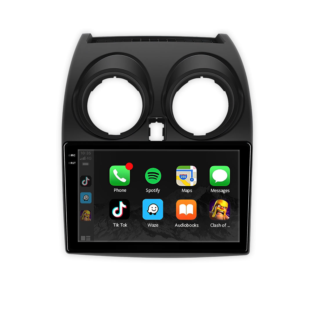Nissan Qashqai J10 (2006 - 2013) 9" 13.3" Android Screen – Android 16, Wireless Apple CarPlay & Android Auto