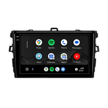 Toyota Corolla E140 / E150 (2006 - 2013) 7" 9" 13.3" Android Screen – Android 16, Wireless Apple CarPlay & Android Auto
