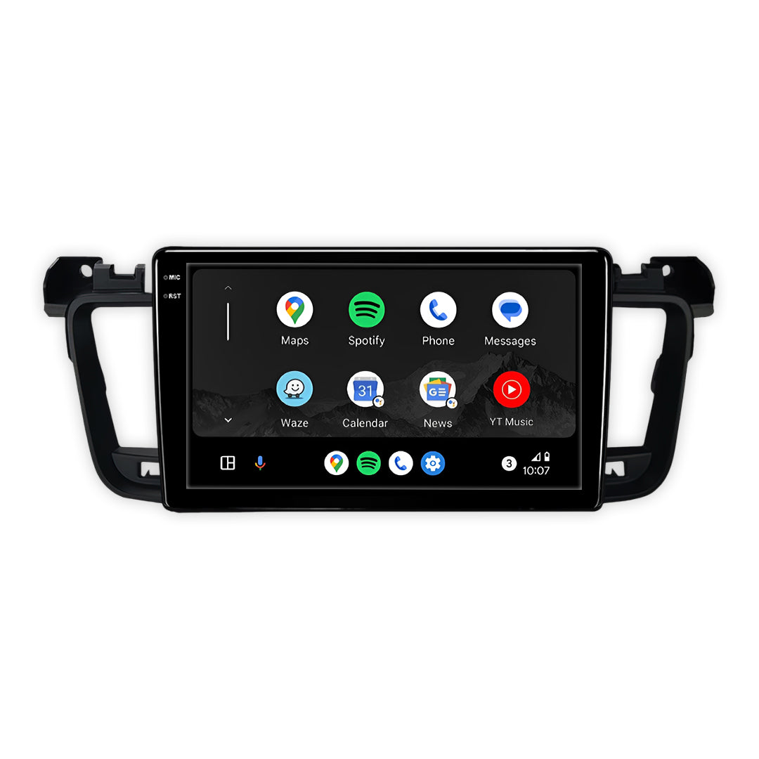 Peugeot 508 (2011 - 2018) 9" 13.3" Android Screen – Android 16, Wireless Apple CarPlay & Android Auto