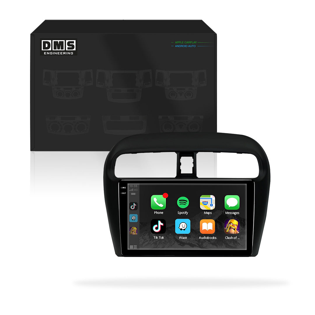 Mitsubishi Mirage LA (2012 - 2019) 9" 13.3" Android Screen – Android 16, Wireless Apple CarPlay & Android Auto