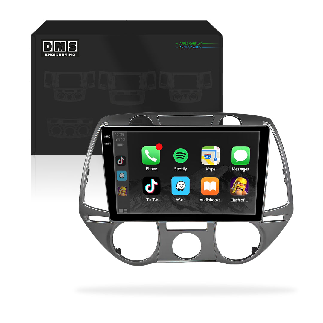 Hyundai i20 PB Series 1 (2010 - 2012) 9" 13.3" Android Screen – Android 16, Wireless Apple CarPlay & Android Auto