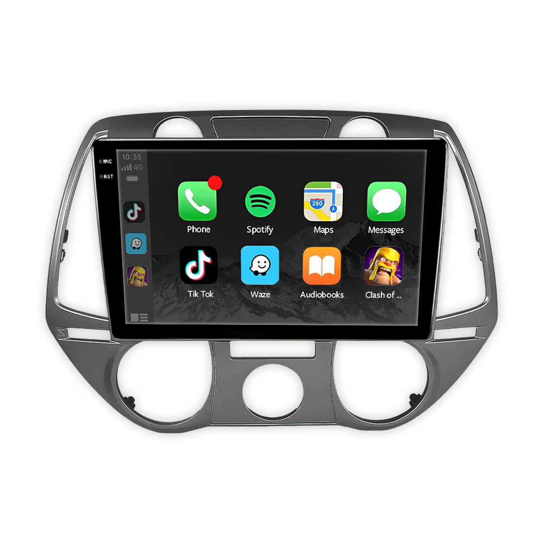 Hyundai i20 PB Series 1 (2010 - 2012) 9" 13.3" Android Screen – Android 16, Wireless Apple CarPlay & Android Auto