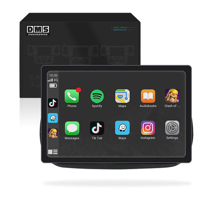 Fiat 500 Series 1 (2008 - 2014) 9" 13.3" Android Screen – Android 16, Wireless Apple CarPlay & Android Auto