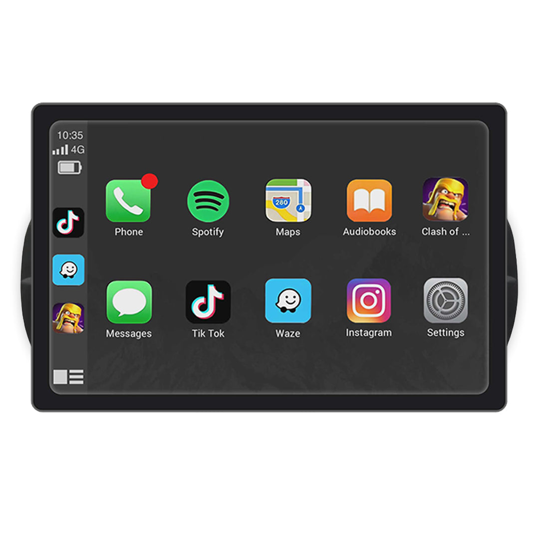 Fiat 500 Series 1 (2008 - 2014) 9" 13.3" Android Screen – Android 16, Wireless Apple CarPlay & Android Auto