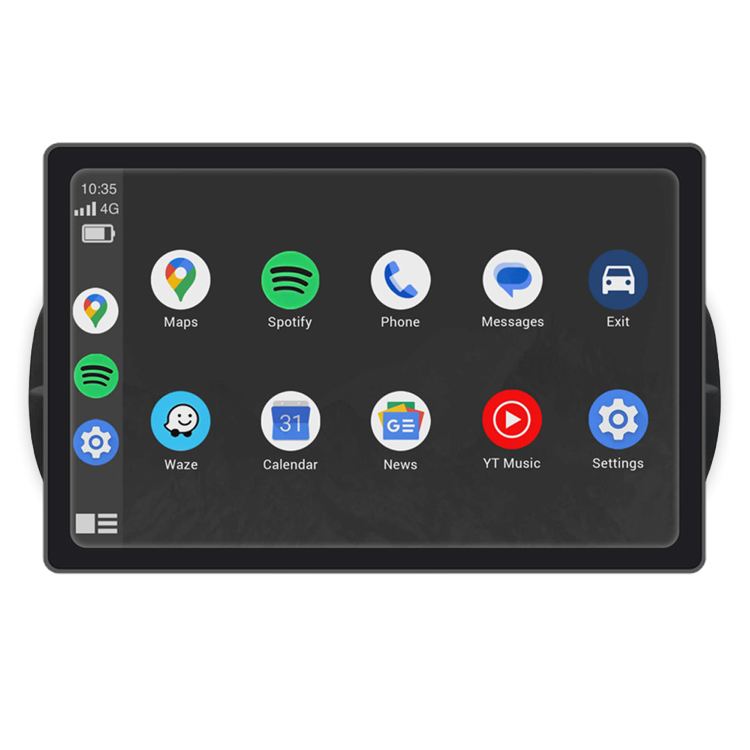 Fiat 500 Series 1 (2008 - 2014) 9" 13.3" Android Screen – Android 16, Wireless Apple CarPlay & Android Auto