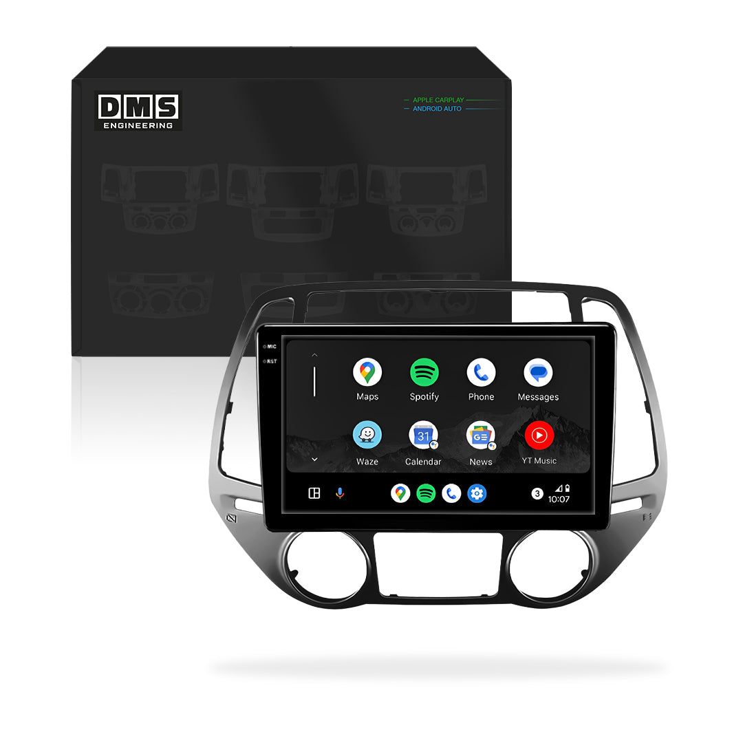 Hyundai i20 PB Series 2 (2012 - 2015) 9" 13.3" Android Screen – Android 16, Wireless Apple CarPlay & Android Auto