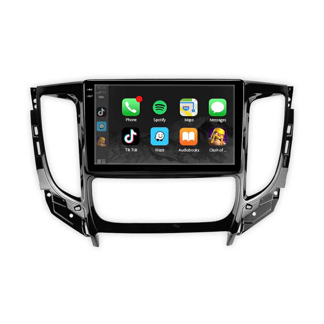 Mitsubishi L200 MQ (2015 - 2019) 9" 13.3" Android Screen – Android 16, Wireless Apple CarPlay & Android Auto Digital AC Panel