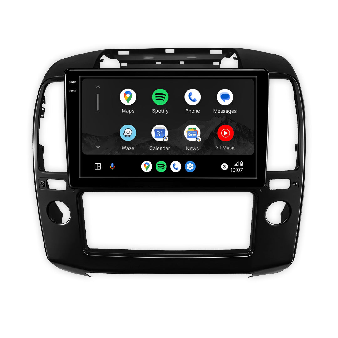 Nissan Navara D40 (2005 - 2015) 9" 13.3" Android Screen – Android 16, Wireless Apple CarPlay & Android Auto Spanish-Built