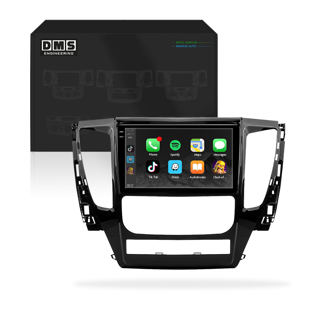Mitsubishi Pajero Sport QE (2017 - 2019) 9" Android Screen – Android 16, Wireless Apple CarPlay & Android Auto