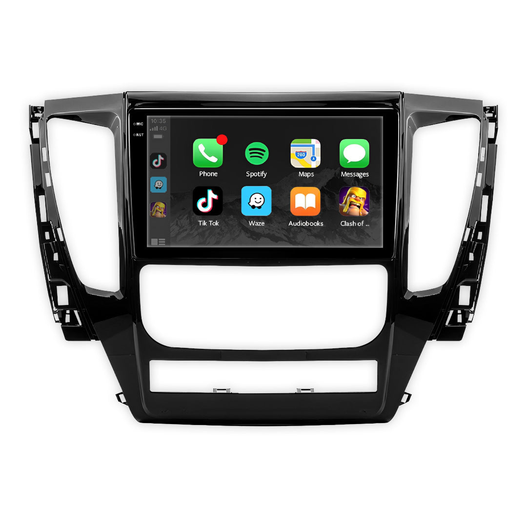 Mitsubishi Pajero Sport QE (2017 - 2019) 9" Android Screen – Android 16, Wireless Apple CarPlay & Android Auto