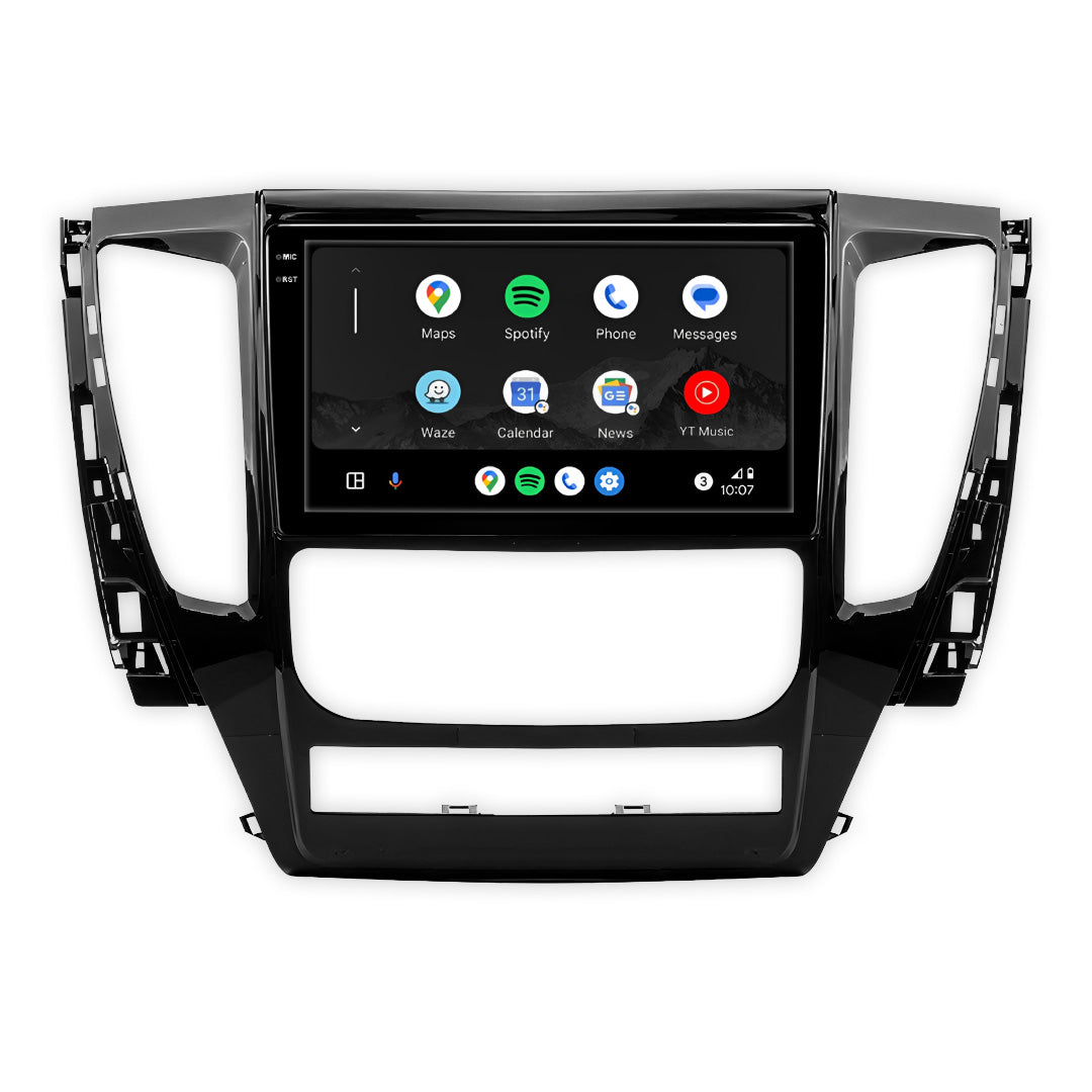 Mitsubishi Pajero Sport QE (2017 - 2019) 9" Android Screen – Android 16, Wireless Apple CarPlay & Android Auto