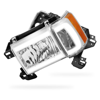 Ford F-250 (1987 - 1991) LED DRL Replacement Headlights LH + RH