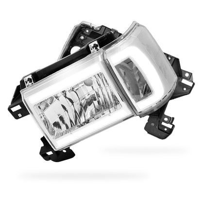 Ford F-250 (1987 - 1991) LED DRL Replacement Headlights LH + RH