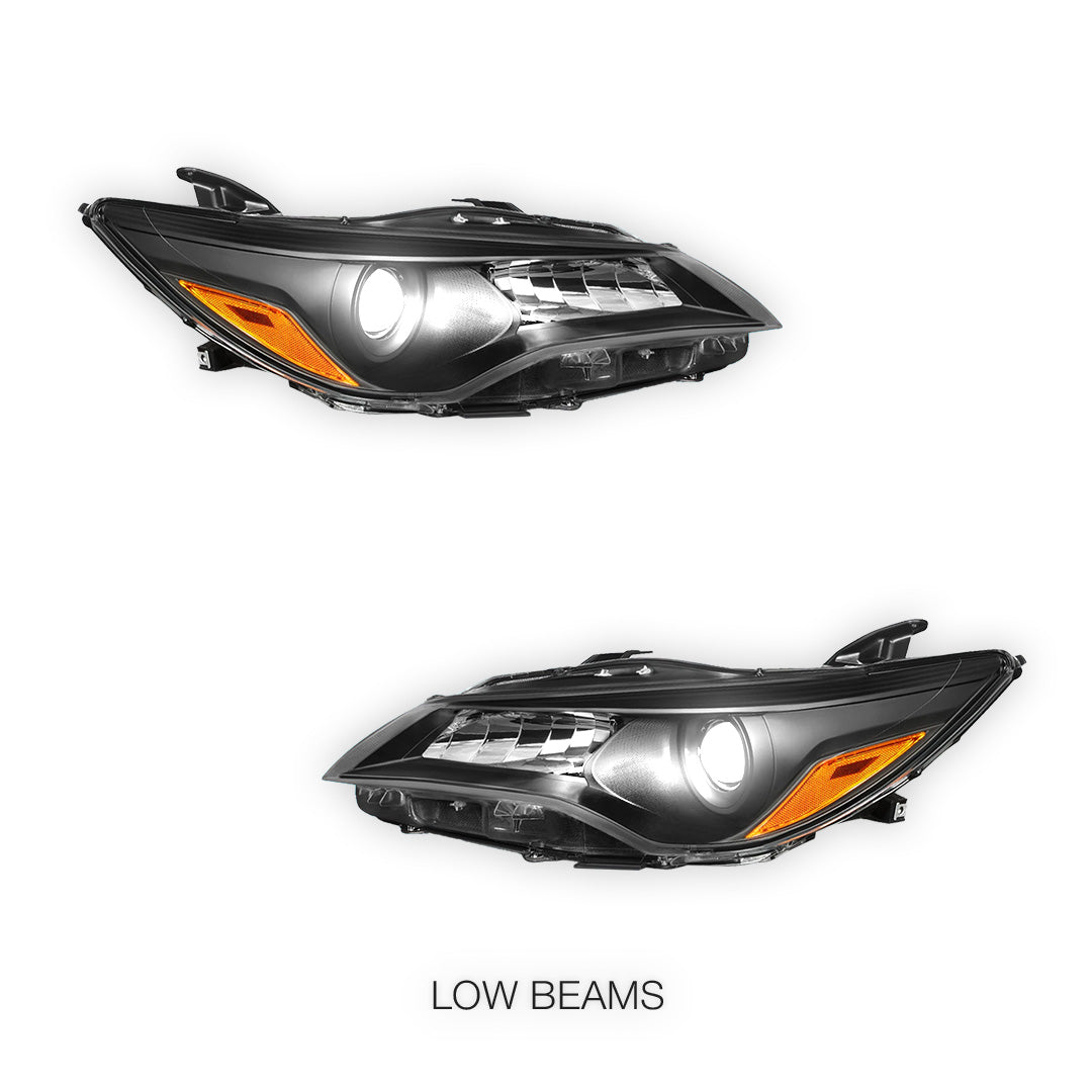 Toyota Camry (2015 - 2017) Pair OE Style Projector Headlights LH + RH