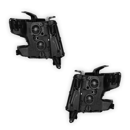 Chevrolet Tahoe LS / LT / Premier (2015 - 2020) LED DRL Replacement Projector Headlights LH + RH