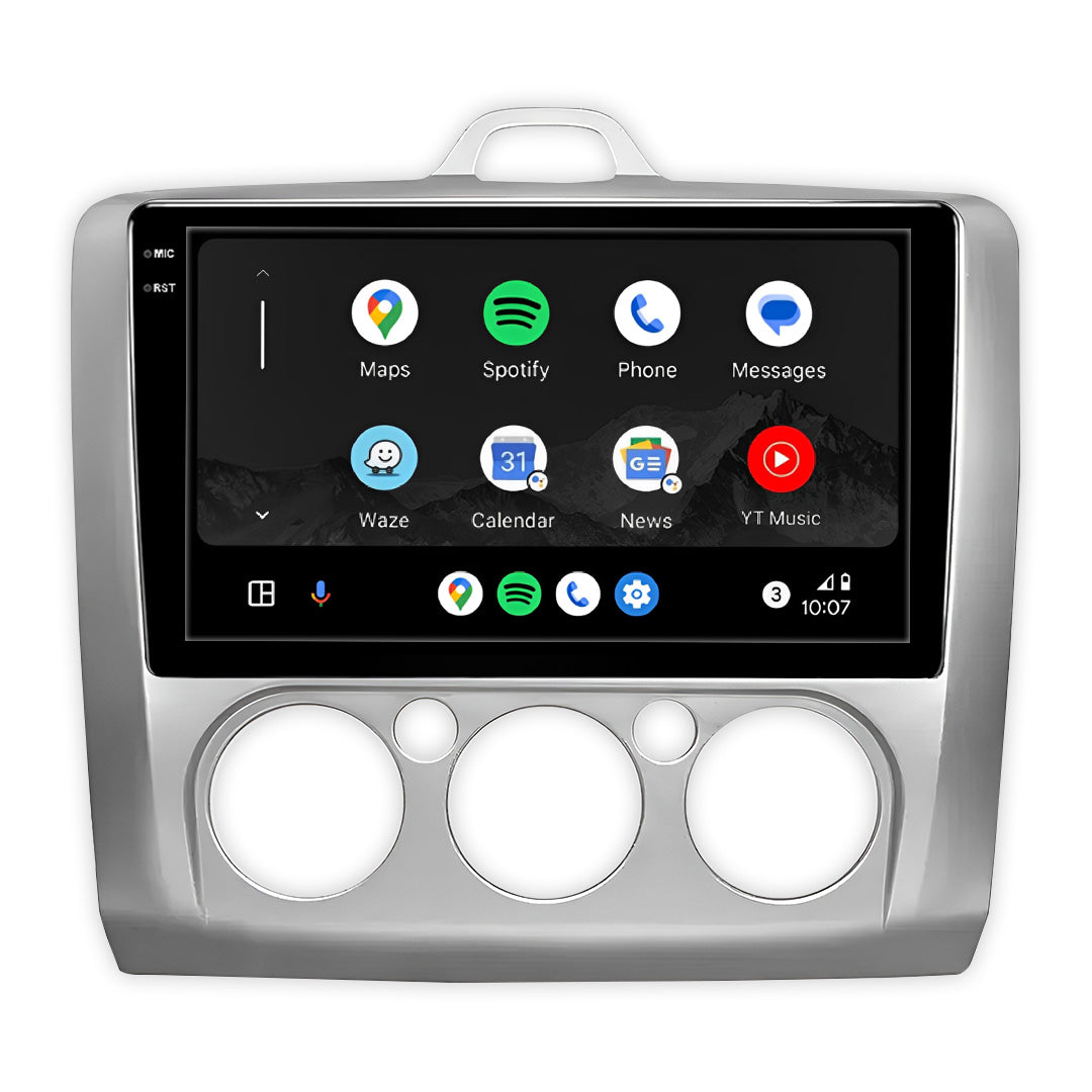Ford Focus LS / LT (2005 - 2009) 9" 10" Android Screen – Android 16, Wireless Apple CarPlay & Android Auto