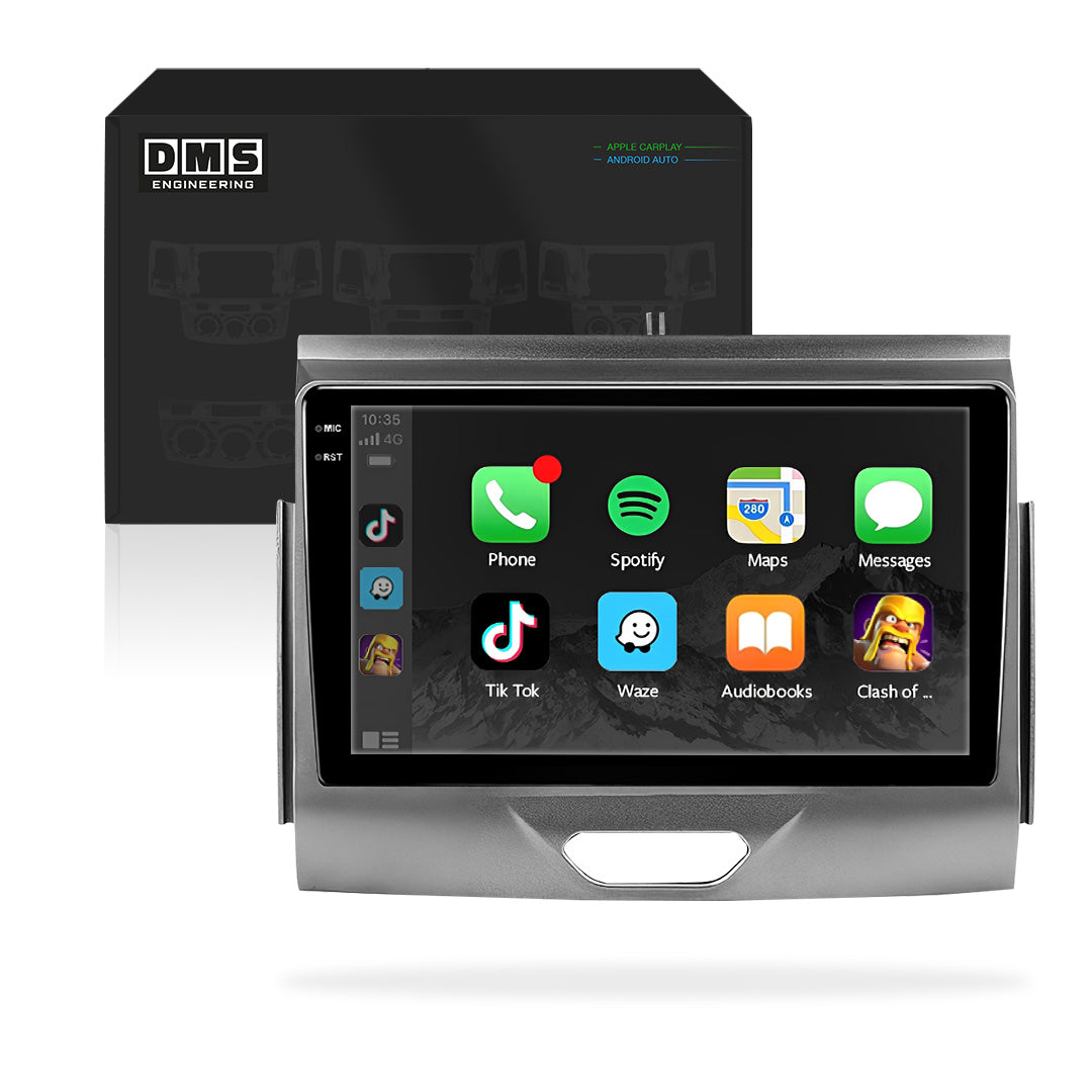 Ford Everest UA (2015 - 2022) 9" Android Screen – Android 16, Wireless Apple CarPlay & Android Auto for Factory Non-Touchscreen