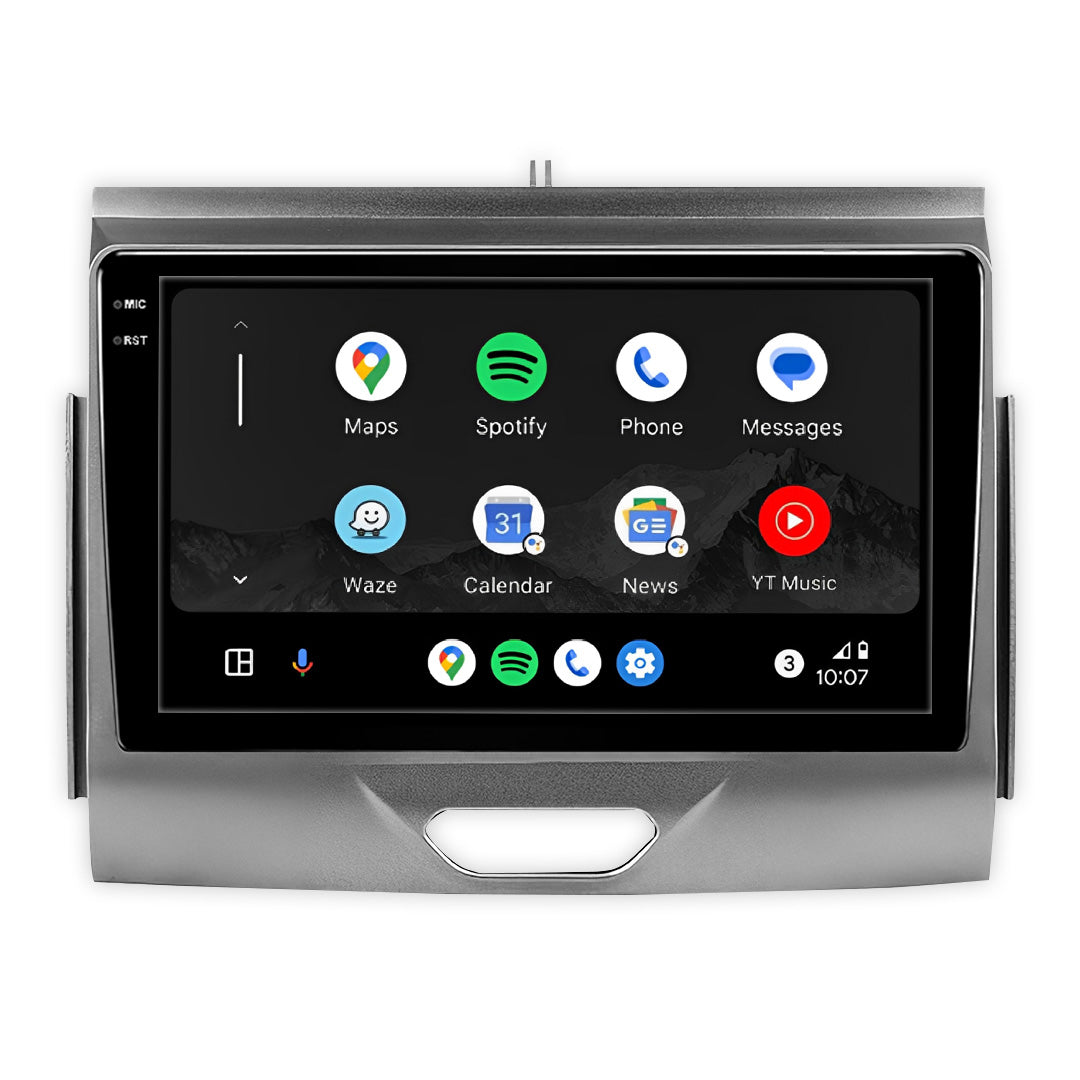 Ford Everest UA (2015 - 2022) 9" Android Screen – Android 16, Wireless Apple CarPlay & Android Auto for Factory Non-Touchscreen