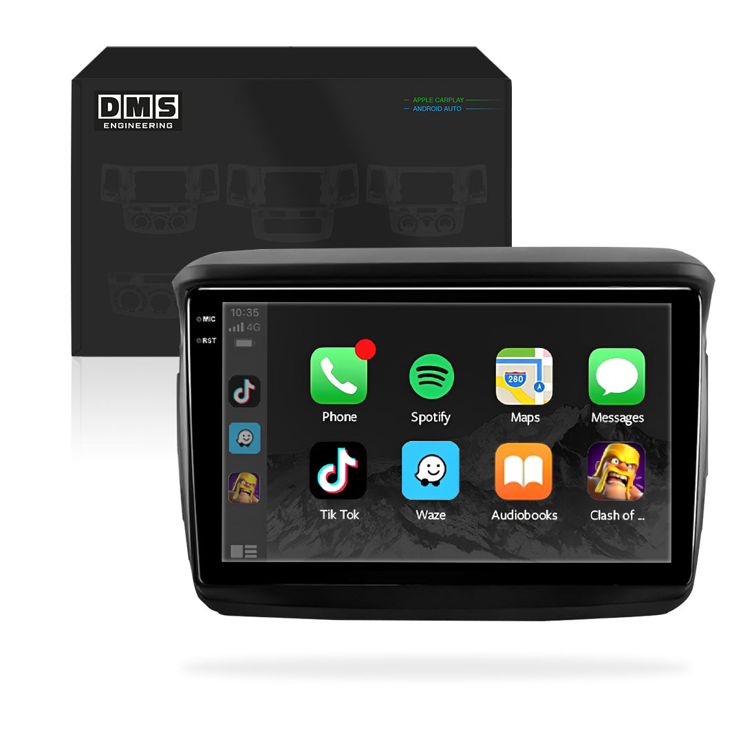Mitsubishi Pajero Sport KH (2008 - 2014) 9" Android Screen – Android 16, Wireless Apple CarPlay & Android Auto